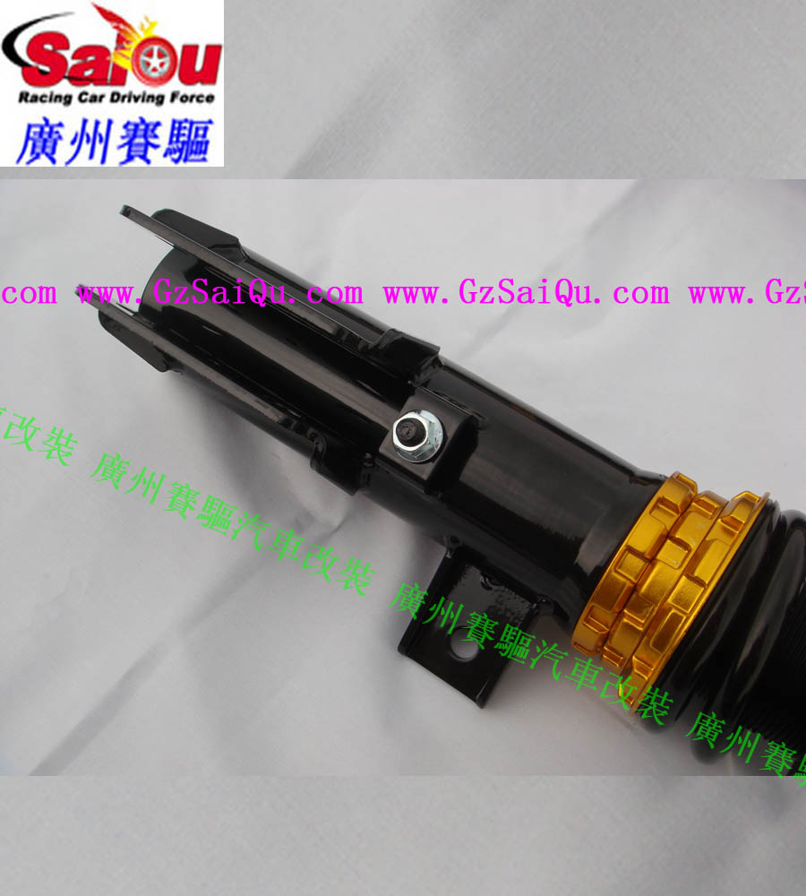福克斯臺(tái)灣原裝進(jìn)口ISC絞牙避震 32段軟硬高低可調(diào)改裝避震