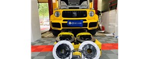 奔馳G500升級Brembo R6剎車，后輪加大盤
