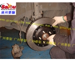 智跑提升剎車系統(tǒng)改AP  AP7040大六活塞剎車套裝  智跑換355MM剎車盤(pán)